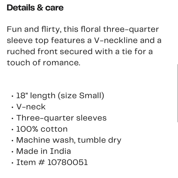 Lucky Brand Tie Front Shirred Top Blouse NWT M Rose Dust - Picture 6 of 9